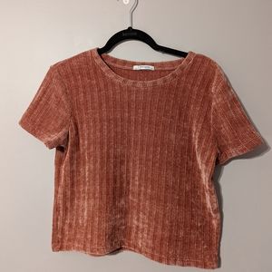 Zara | Women's Pink Cropped Sweater
